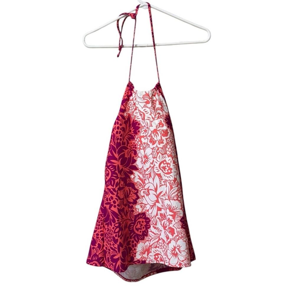 Ralph Lauren Women Size 16 Bikini Top Beach Colorful Tropical Designer NWT